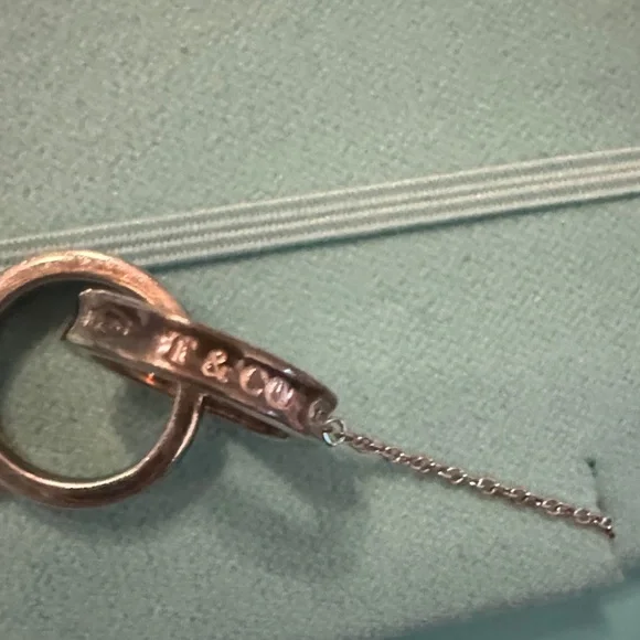 Tiffany & Co. Silver Infinity Necklace - Picture 2 of 3
